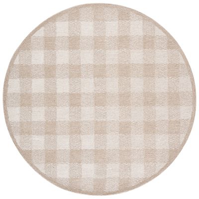 Toasted Grid Area Rug