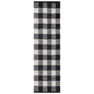 Toasted Grid Area Rug