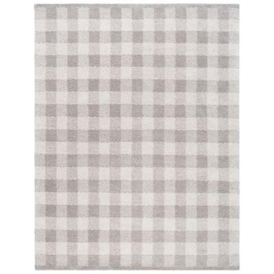 Toasted Grid Area Rug