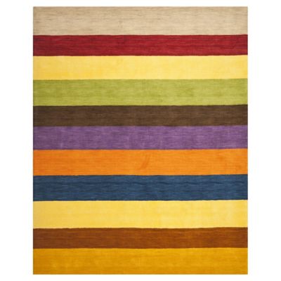 Yellow Frequency Area Rug