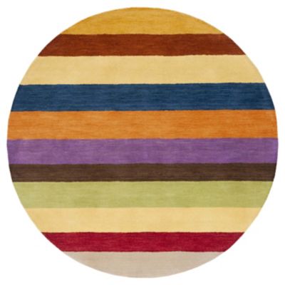 Yellow Frequency Area Rug