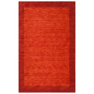 Signal Red Area Rug