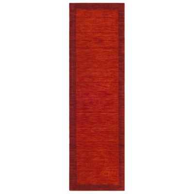 Signal Red Area Rug