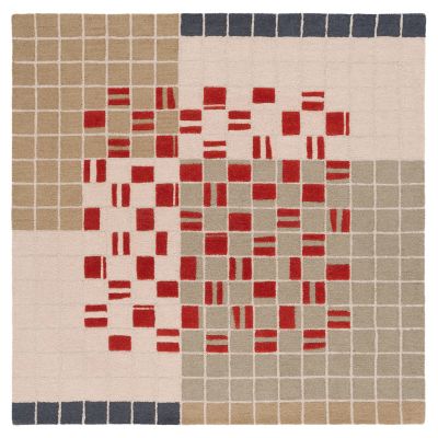 Tricolor Area Rug