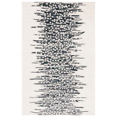 Noir Print Area Rug