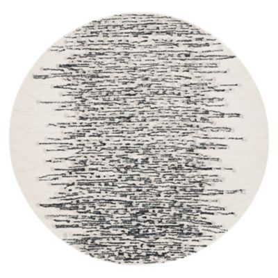 Noir Print Area Rug