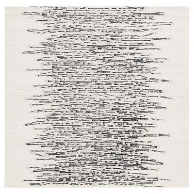Noir Print Area Rug