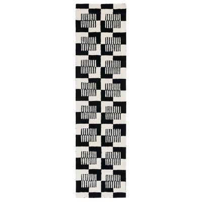 Graphic Noir Area Rug