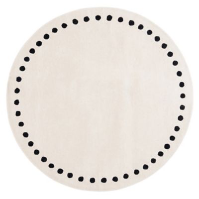 Contrast Frame Area Rug