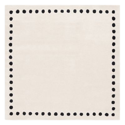 Contrast Frame Area Rug