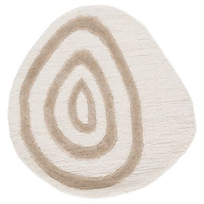 Almond Form Area Rug