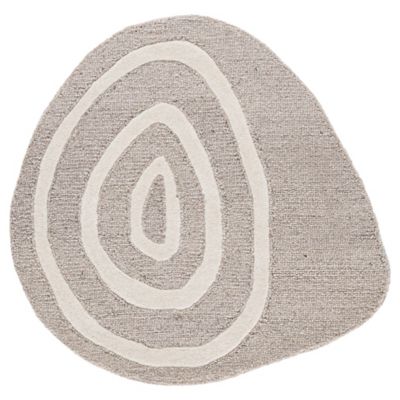 Almond Form Area Rug