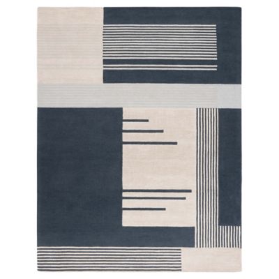 Navy Arch Area Rug