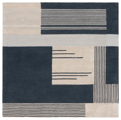 Navy Arch Area Rug