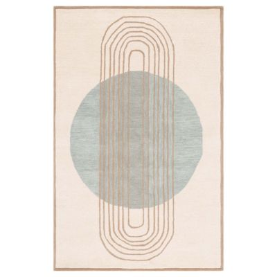 Rust Arch Area Rug