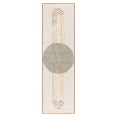 Rust Arch Area Rug