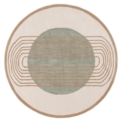 Rust Arch Area Rug