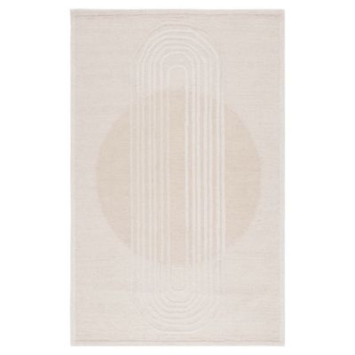 Rust Arch Area Rug