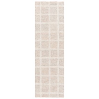 Warm Check Area Rug