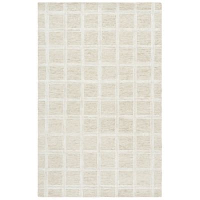 Warm Check Area Rug