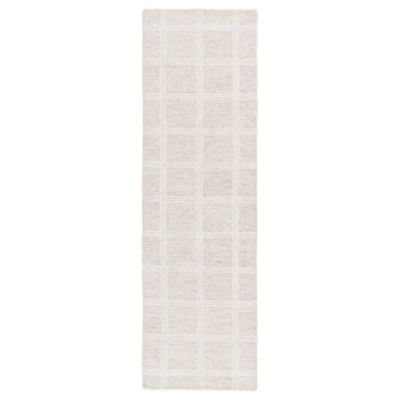 Warm Check Area Rug