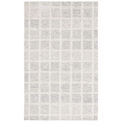 Warm Check Area Rug