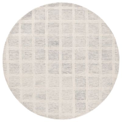 Warm Check Area Rug