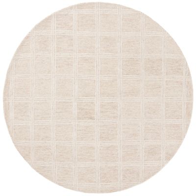 Warm Check Area Rug
