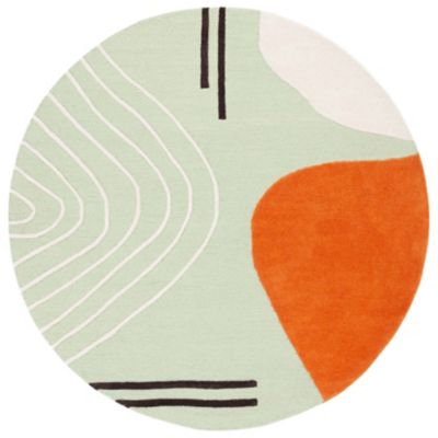 Contrast Arch Area Rug
