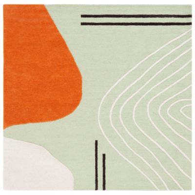 Contrast Arch Area Rug