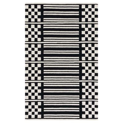 Noir Block Area Rug