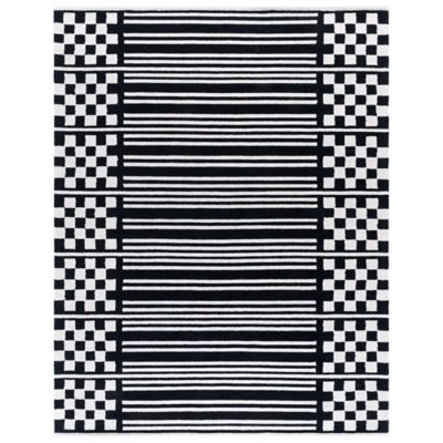 Noir Block Area Rug