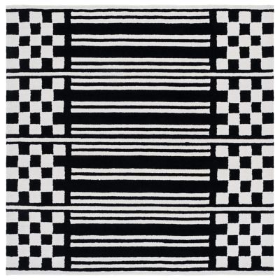 Noir Block Area Rug