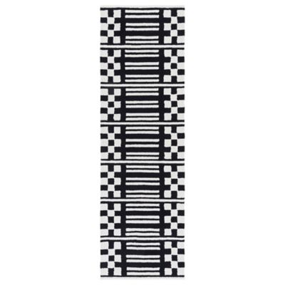Noir Block Area Rug