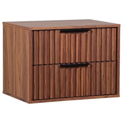 Lylora 2 Drawer Nightstand