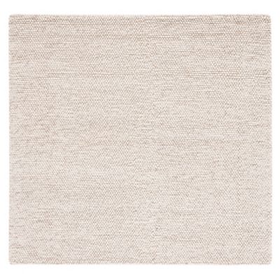 Elarune Deep Neutrals Pave Handwoven Wool Area Rug