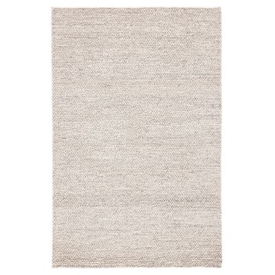 Elarune Deep Neutrals Pave Handwoven Wool Area Rug