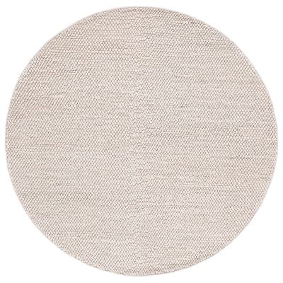 Elarune Deep Neutrals Pave Handwoven Wool Area Rug