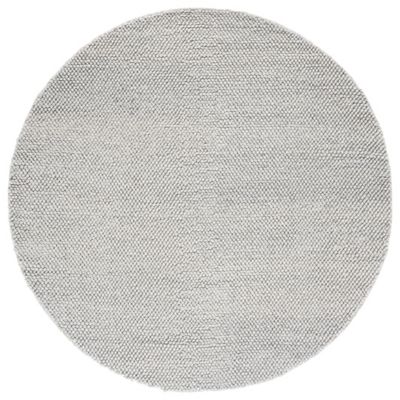 Elarune Deep Neutrals Pave Handwoven Wool Area Rug