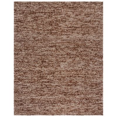 Elarune Deep Neutrals Pave Handwoven Wool Area Rug