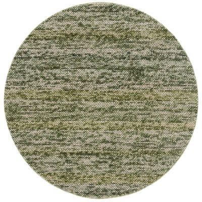 Elarune Deep Neutrals Pave Handwoven Wool Area Rug