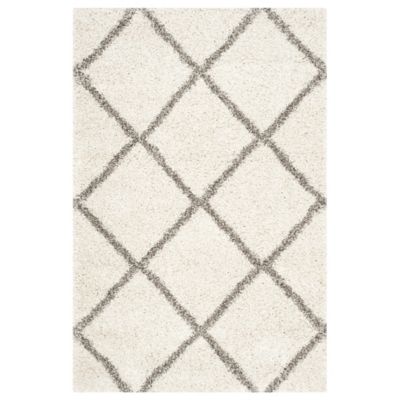Nordari Trellis Shag Area Rug