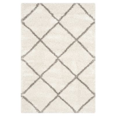 Nordari Trellis Shag Area Rug