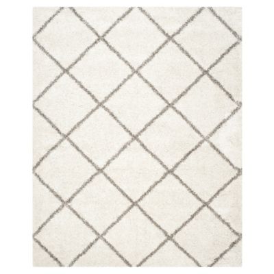 Nordari Trellis Shag Area Rug