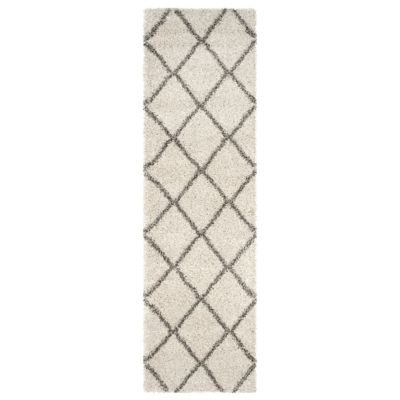 Nordari Trellis Shag Area Rug