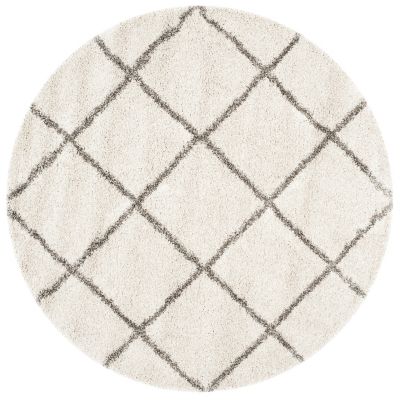 Nordari Trellis Shag Area Rug