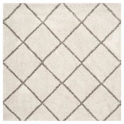 Nordari Trellis Shag Area Rug