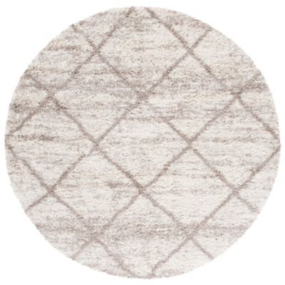Nordari Trellis Shag Area Rug