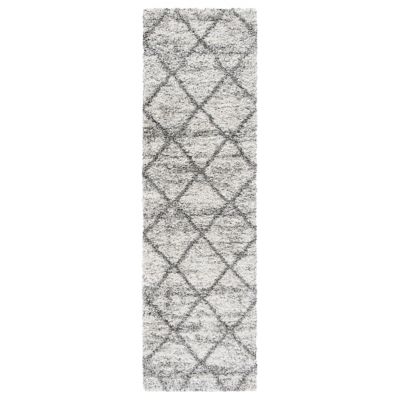 Nordari Trellis Shag Area Rug