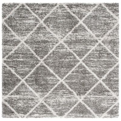Nordari Trellis Shag Area Rug